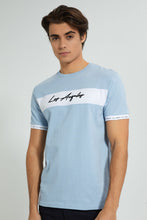 تنزيل الصورة على معرض الصور، Redtag-Blue-Cut-&amp;-Sew-T-Shirt-Cut-And-Sewn-Men&#39;s-
