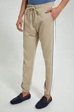 تنزيل الصورة على معرض الصور، Redtag-Beige-Cut-&amp;-Sew--Jogger-Joggers-Men&#39;s-
