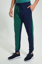 تنزيل الصورة على معرض الصور، Redtag-Green/Blue-Jogger-Joggers-Men&#39;s-
