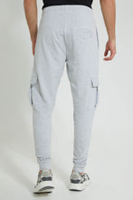 Load image into Gallery viewer, Redtag-Grey-Cargo-Pocket-Jogger-Colour:Grey,-Filter:Men&#39;s-Clothing,-Men-Joggers,-New-In,-New-In-Men,-Non-Sale,-S22B,-Section:Men-Men&#39;s-
