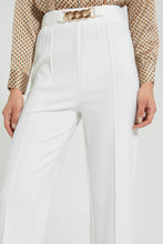 Load image into Gallery viewer, Redtag-Chain-Detail-Wide-Leg-Trouser-Trousers-Women&#39;s-
