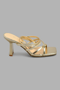 Redtag-Gold-Strappy-Sandal-Mules-Women's-