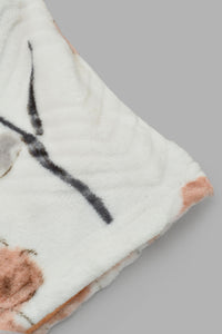 Redtag-Multicolour-Leaf-Print-Ultra-Soft-Blanket-(Double-Size)-Category:Blankets,-Colour:Multicolour,-Filter:Home-Bedroom,-HMW-BED-Blankets,-New-In,-New-In-HMW-BED,-Non-Sale,-S22C,-Section:Homewares-Home-Bedroom-