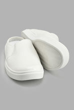 Load image into Gallery viewer, Redtag-White-Closed-Toe-Sneaker-Slip-Ons-Women&#39;s-
