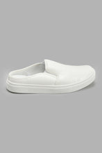 Load image into Gallery viewer, Redtag-White-Closed-Toe-Sneaker-Slip-Ons-Women&#39;s-
