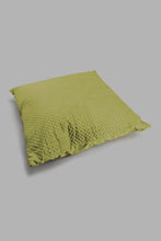 Load image into Gallery viewer, Redtag-Green-Pinsonic-Velvet-Floor-Cushion-Floor-Cushions-Home-Bedroom-
