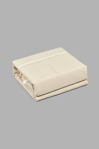 Redtag-Beige/Ivory-Reversible-2-Piece-Duvet-Cover-Set-(Single-Size)-Duvet-Covers-Home-Bedroom-