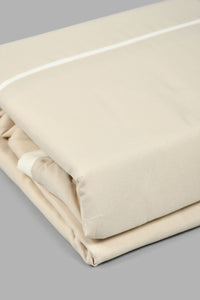 Redtag-Beige/Ivory-Reversible-2-Piece-Duvet-Cover-Set-(Single-Size)-Duvet-Covers-Home-Bedroom-