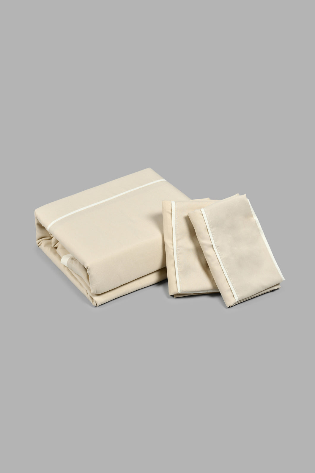 Redtag-Beige/Ivory-Reversible-3-Piece-Duvet-Cover-Set-(Double-Size)-Duvet-Covers-Home-Bedroom-