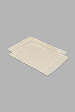 Load image into Gallery viewer, Redtag-Beige/Ivory-Reversible-3-Piece-Duvet-Cover-Set-(Double-Size)-Duvet-Covers-Home-Bedroom-
