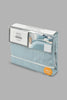 Redtag-Teal/Ivory-Reversible-2-Piece-Duvet-Cover-Set
-(Single-Size)-Duvet-Covers-Home-Bedroom-