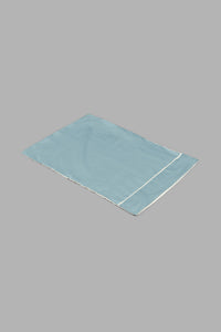 Redtag-Teal/Ivory-Reversible-2-Piece-Duvet-Cover-Set
-(Single-Size)-Duvet-Covers-Home-Bedroom-