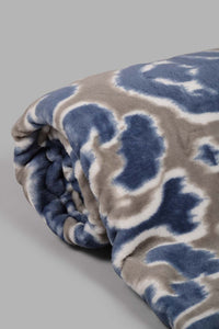 Redtag-Multicolour-Damask-Print-Ultra-Soft-Blanket-(Single-Size)-Category:Blankets,-Colour:Multicolour,-Filter:Home-Bedroom,-HMW-BED-Blankets,-New-In,-New-In-HMW-BED,-Non-Sale,-S22B,-Section:Homewares-Home-Bedroom-