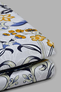 Redtag-Blue-Floral-Print-Reversible-3-Piece-Duvet-Cover-Set-(Double-Size)-Duvet-Covers-Home-Bedroom-