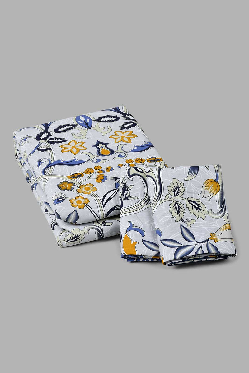 Redtag-Blue-Floral-Print-Reversible-3-Piece-Duvet-Cover-Set-(King-Size)-Duvet-Covers-Home-Bedroom-