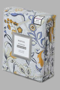 Redtag-Blue-Floral-Print-Reversible-3-Piece-Duvet-Cover-Set-(King-Size)-Duvet-Covers-Home-Bedroom-