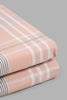 Redtag-Pink-Check-Print-Reversible-2-Piece-Duvet-Cover-Set-(Single-Size)-Duvet-Covers-Home-Bedroom-