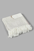 تنزيل الصورة على معرض الصور، Redtag-Multi-Colour-Hand-Work-Throw-With-Tassel-Throws-Home-Bedroom-
