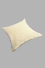 تنزيل الصورة على معرض الصور، Redtag-Beige-Geometric-Embroided-Cushion-Cushions-Home-Bedroom-
