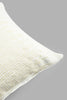 Beige Textured Cushion