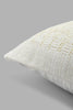 Beige Textured Cushion