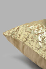 Load image into Gallery viewer, Redtag-Gold-Velvet-Cushion-Cushions-Home-Bedroom-
