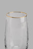 Redtag-Clear-Tumbler-Set--With-Gold-Rim-(4-Piece)-Tumblers-Home-Dining-