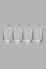 تنزيل الصورة على معرض الصور، Redtag-Clear-Tumbler-Set--With-Gold-Rim-(4-Piece)-Tumblers-Home-Dining-
