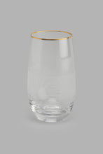 تنزيل الصورة على معرض الصور، Redtag-Clear-Tumbler-Set--With-Gold-Rim-(4-Piece)-Tumblers-Home-Dining-
