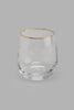 Redtag-Clear-Tumbler-Set--With-Gold-Rim-(4-Piece)-Tumblers-Home-Dining-