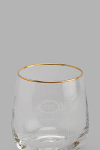 Redtag-Clear-Tumbler-Set--With-Gold-Rim-(4-Piece)-Tumblers-Home-Dining-