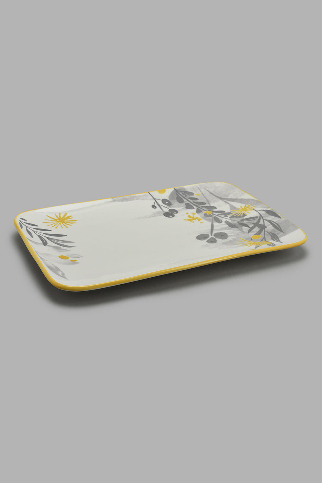 Redtag-Assorted-Floral--Rectangle-Platter-Platter-Home-Dining-