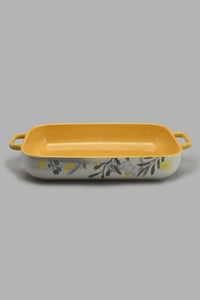 Redtag-Assorted-Floral--Rectangle-Baking-Dish-Serving-Dish-Home-Dining-