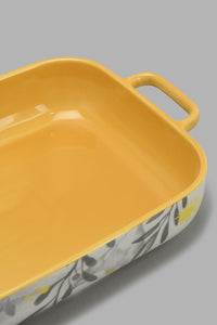 Redtag-Assorted-Floral--Rectangle-Baking-Dish-Serving-Dish-Home-Dining-