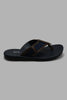 Redtag-Navy-Colour-Block-Toe-Post-Sandal-Toe-Posts-Men's-