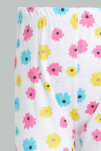 تنزيل الصورة على معرض الصور، Redtag-Mint-Floral-Aop-Pyjama-Set-Pyjama-Sets-Infant-Girls-3 to 24 Months
