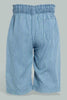 Redtag-Blue-Light-Weight-Striped-Pull-On-Culottes-Jean-Jeans-High-Rise-Infant-Girls-3 to 24 Months