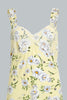 Redtag-Pale-Yellow-Floral-Printed-Chemise-Colour:Yellow,-Filter:Women's-Clothing,-New-In,-New-In-Women,-Non-Sale,-S22A,-Section:Women,-Women-Chemises-Women's-