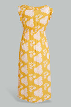 Load image into Gallery viewer, Redtag-Yellow-Floral-Printed-Nightgown-Nightgowns-Women&#39;s-

