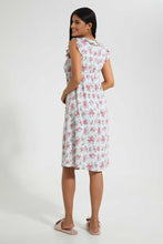 Load image into Gallery viewer, Mint Floral Nightgown
