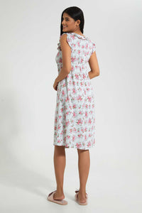 Mint Floral Nightgown