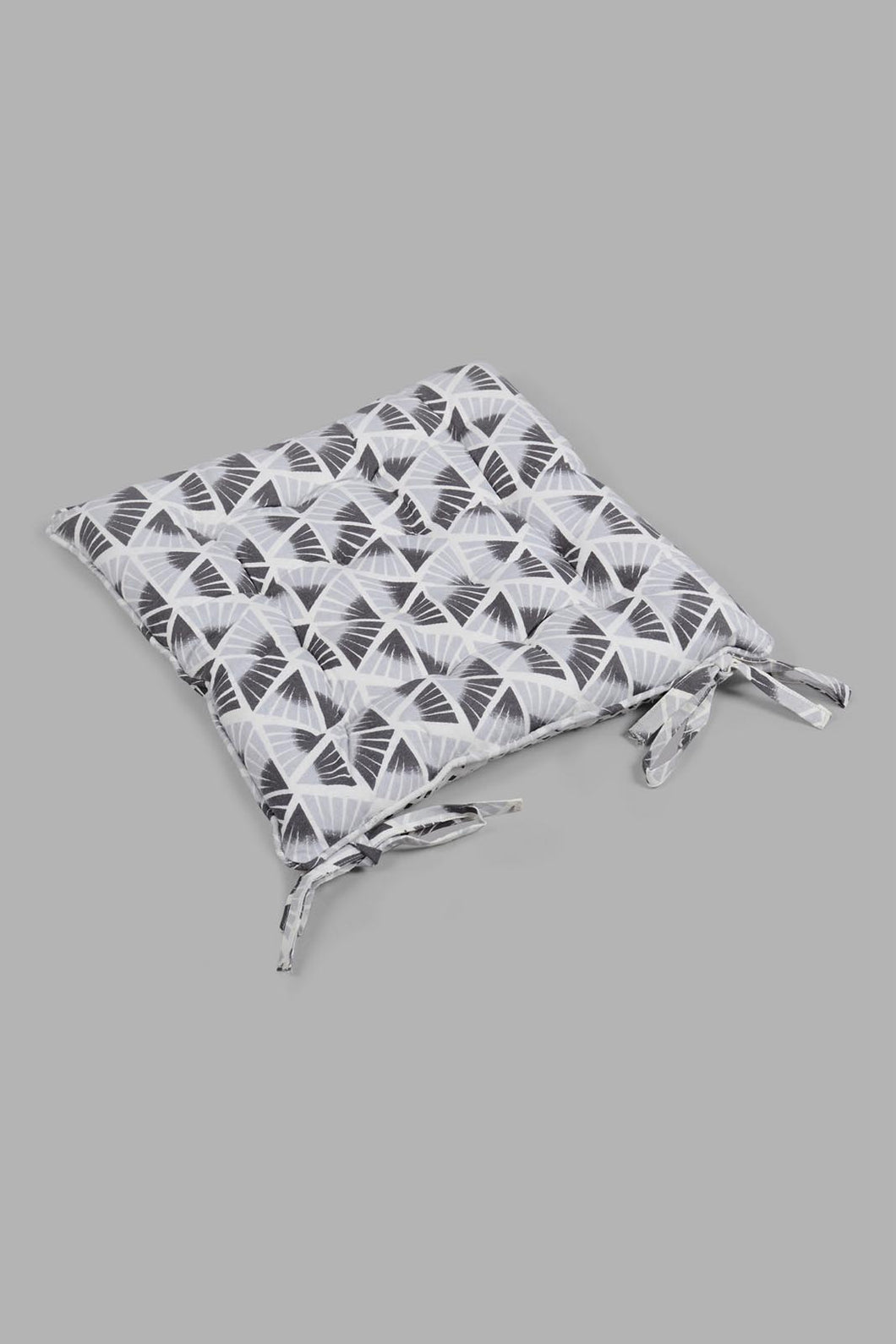 Redtag-Grey-Geometric-Printed-Chairpad-Chair-Pads-Home-Bedroom-