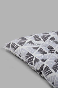 Redtag-Grey-Geometric-Printed-Chairpad-Chair-Pads-Home-Bedroom-