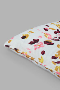 Redtag-Pink-Floral-Print-Chairpad-Category:Cushions,-Colour:Pink,-Filter:Home-Bedroom,-HMW-BED-Cushions,-New-In,-New-In-HMW-BED,-Non-Sale,-S22B,-Section:Homewares-Home-Bedroom-