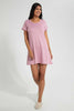 Redtag-Pale-Pink-Polka-Printed-Nightshirt-With-Pocket-Nightshirts-Women's-