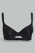 Load image into Gallery viewer, Redtag-Black/Beige/White-Plain-Plunge-Bra-(3-Pack)-Plunge-Bras-Women&#39;s-

