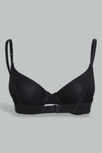 Load image into Gallery viewer, Redtag-Black/Beige/White-Plain-Plunge-Bra-(3-Pack)-Plunge-Bras-Women&#39;s-
