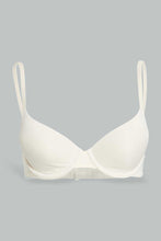 Load image into Gallery viewer, Redtag-Black/Beige/White-Plain-Plunge-Bra-(3-Pack)-Plunge-Bras-Women&#39;s-
