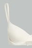 Redtag-Black/Beige/White-Plain-Plunge-Bra-(3-Pack)-Plunge-Bras-Women's-