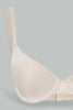Redtag-Black/Beige/White-Plain-Plunge-Bra-(3-Pack)-Plunge-Bras-Women's-